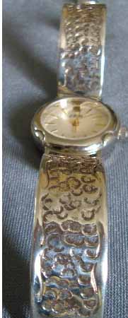 textured watch
