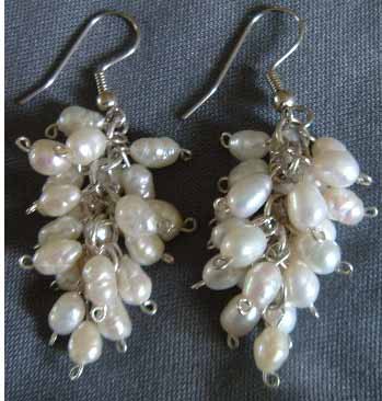 Grape cluster pearls