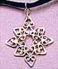 Snowflake in silver